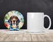 American English Coonhound Luau Large Sandstone Coasters Pack Of 4 Absorbent Round Coasters Decor Gifts For Men Or Women, 4 In, Multicolor_maomaolike.com