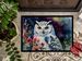 Snowy Owl Doormat Front Door Mat Indoor Outdoor Rugs For Entryway, Non Slip Washable Low Pile, 24H X 36W_maomaolike.com