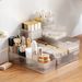 Drawer Transparent Visual Jewelry Accessories Storage Box Plastic Household Items Cosmetics Organizing Box_maomaolike.com