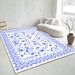 Living Room Rug Large Size Gorgeous Gold Frame Design Bedroom Rug Plush Thickened Machine Washable Thickened Underlay Interior Decorative Rug_maomaolike.com