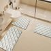 Bathroom Mat Toilet Mat Shower Mat Entrance Rug Absorbent Non-Slip Mat Soft Quick-Dry Machine Washable_maomaolike.com