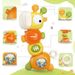 Baby Montessori Sensory Teething Toys For 3-6 6-12 Months, Food Grade Baby Teether, Newborn Infant Rattle Toys, Learning Educational Musical Toys For Boys Girls_maomaolike.com