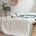 Manufacturer Wholesale INS Japanese Style Washed Washable Summer Pure Cotton Air Conditioning Thin Quilt_maomaolike.com
