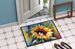Sunflowers In Watercolor Doormat Front Door Mat Indoor Outdoor Rugs For Entryway, Non Slip Washable Low Pile, 24H X 36W_maomaolike.com