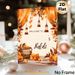 Haldi Welcome Painting Poster, Warm Watercolor Style Poster, Orange Floral & Lantern Adorned Festive Welcome Decor, Ideal For Haldi Ceremony Venues_maomaolike.com