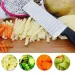 Stainless Steel Chip Dough Vegetable Fruit Crinkle Wavy Slicer Knife Potato Cutter Chopper French Fry Maker_maomaolike.com