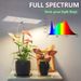 LED Plant Fill Light Lifting Desktop Full Spectrum Cultivation Hydroponic Vegetable Flower Seedling Lamp Plant Growth Lamp_maomaolike.com