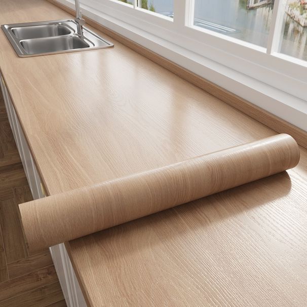 40/60cm X 5m Wood Grain Stove Oil-Proof Sticker Waterproof Self-Adhesive Wallpaper Flame Retardant High Temperature Resistant Kitchen_maomaolike.com