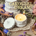 GUKEN Carousel Crystal Diffuser Stone Aromatherapy Candle Bedroom Atmosphere Ornament Birthday Gift For Women Souvenir_maomaolike.com