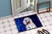 Louie White Poodle Doormat Front Door Mat Indoor Outdoor Rugs For Entryway, Non Slip Washable Low Pile, 24H X 36W_maomaolike.com