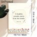 Wellness Quote Painting Poster, Soft-toned Pastel Floral & Clouds Graphic Poster, Inspirational Health-themed Decor For Home, Office And Wellness_maomaolike.com