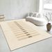 Living Room Rug,Large Rug,Oversized, Gold Leaves Design,Bedroom Rug,Soft And Thick, Machine Washable, Thickened Rug, Bedside Rug,Decorative Indoor Rug_maomaolike.com