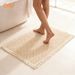 New Hot Selling Bathroom Elastic Anti-Slip Mat Home Carpet Waffle Quick-Dry Floor Mat_maomaolike.com