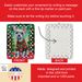 Chinese Crested Christmas Porcelain Ornament Christmas Tree Hanging Decorations For Home Christmas Holiday, Rectangle, Gift, Multicolor_maomaolike.com