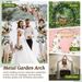 Garden Plant Climbing Flower Racks, Plant Climbing Brackets, Metal Decorative Arches For Wedding And Birthday Venues_maomaolike.com
