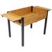 Raised Garden Bed, Metal Leg Wood Planter Boxes With Folding Storage Shelf,Elevated Planter Box For Growing Fresh Herbs, Vegetables, Flowers Great For Outdoor Patio, Deck, Balcony_maomaolike.com