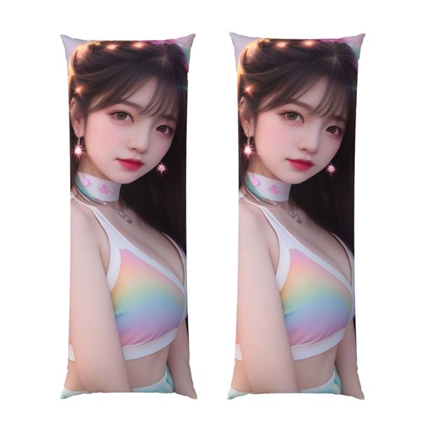 Equal Body Pillowcase, Removable Velvet Equal Body Pillowcase, (excluding Pillow Core)_maomaolike.com