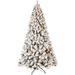 Prelit 9ft PVC Flocked Tree
(memory Wire)_maomaolike.com