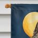 Keeshond Happy Birthday House Flag Large Porch Sleeve Pole Decorative Outside Yard Banner Artwork Wall Hanging, Polyester, House Size, Multicolor_maomaolike.com