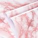 40cm*2000cm Spa-Inspired Pink Marble Wallpaper – Elegant Self Adhesive Wall Covering For Modern Homes_maomaolike.com