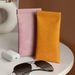 Unisex Glasses Bag Sunglasses Sunglasses Men's And Women's Storage Case Shrapnel Automatic Closure Glasses Storage Case Leather Glasses Bag_maomaolike.com