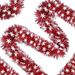 Christmas Decorative Frilly Strips, Snowflake And Six-pointed Star Shaped Home Decorations, Thickened And Dense Frilly Strips_maomaolike.com