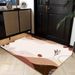 Living Room Rug,Large Rug,Oversized, Gold Leaves Design,Bedroom Rug,Soft And Thick, Machine Washable, Thickened Rug, Bedside Rug,Decorative Indoor Rug_maomaolike.com
