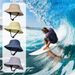 Hot Sale Wide Brim Sun Foldable Hiking Fishing Men And Women UPF50+ Surfing Sunscreen Fisherman Hat_maomaolike.com