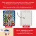 English Foxhound Christmas Reindeer Porcelain Ornament Christmas Tree Hanging Decorations For Home Christmas Holiday, Rectangle, Gift, Multicolor_maomaolike.com