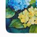 Hydrangeas In Watercolor Memory Foam Kitchen Mat Machine Washable Anti-Fatigue Mat Cushion Comfort Bath Mat Or Kitchen Rug_maomaolike.com