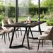 Dining Table, Modern Rectangular Kitchen Table For 6-8_maomaolike.com