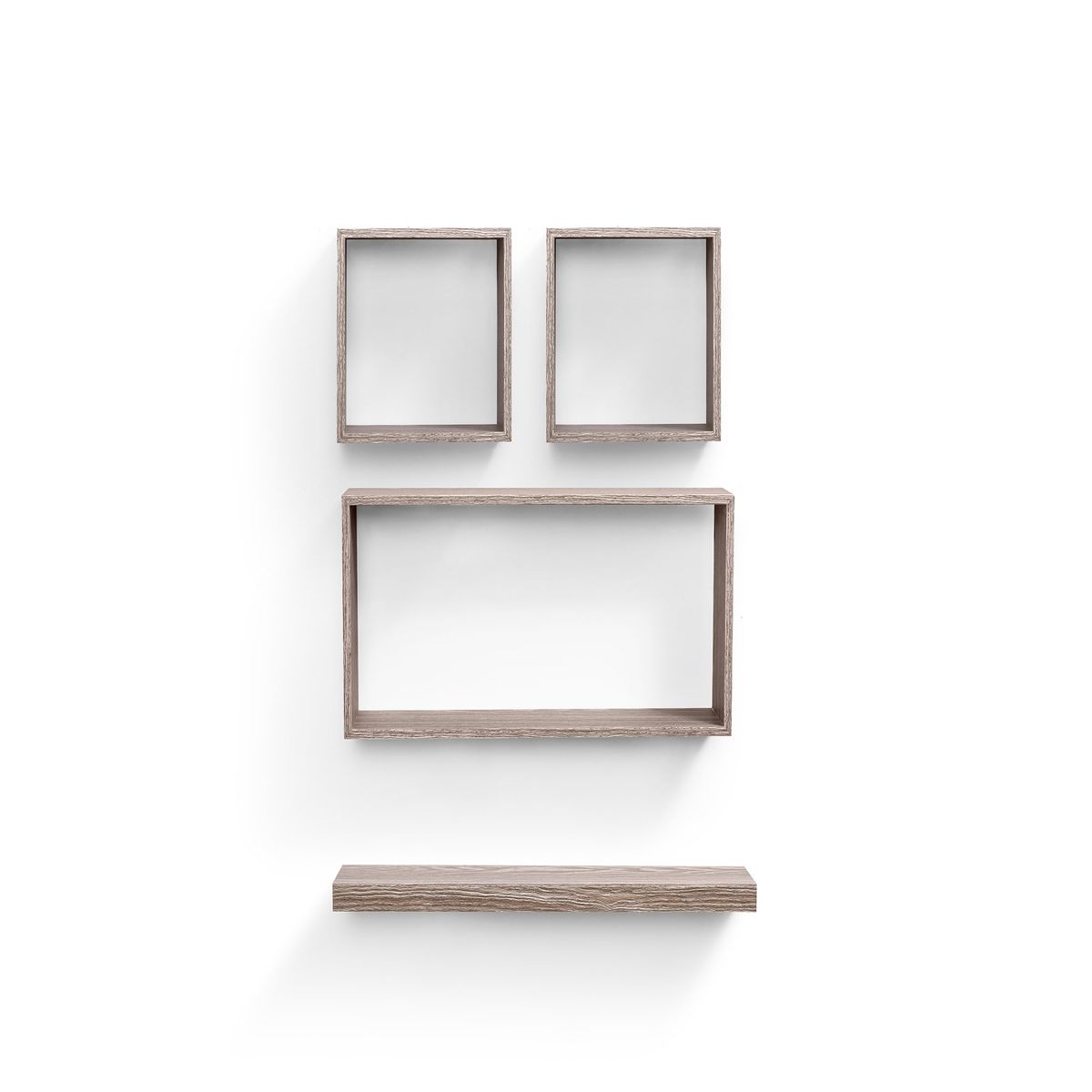 Floating Shelves 17.72" Wall Mounted Wood Shelves For Bathroom, Bedroom, Living Room, Kitchen, Hanging Shelf For Books/Storage/Decor With Invisible Brackets, Maple_maomaolike.com