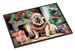 Shar Pei Cozy Christmas Doormat Front Door Mat Indoor Outdoor Rugs For Entryway, Non Slip Washable Low Pile, 24H X 36W_maomaolike.com