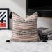 Home Furniture Chenille Yarn Dyed Jacquard Striped Geometric Tassel Pillow Pillowcase In Multiple Sizes_maomaolike.com