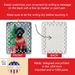 Giant Schnauzer Christmas Porcelain Ornament Christmas Tree Hanging Decorations For Home Christmas Holiday, Rectangle, Gift, Multicolor_maomaolike.com