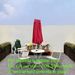 15Ftx9FtDouble-Sided Patio Umbrella Outdoor Market Table Garden Extra Large Waterproof Twin Umbrellas With Crank And Wind Vents For Garden Deck Backyard Pool Shade Outside Deck Swimming Pool_maomaolike.com