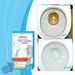 Jakehoe Toilet Cleaning Sheet, Toilet Smell, Stain And Scale Cleaning Bubble Cleaning Sheet_maomaolike.com