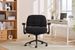 Cross Legged Office Chair With Flip-Up Arms, Adjustable Height Swivel Desk Chair, Wider & Thickened Cushion Ergonomic Rolling Chair For Home Office, Vanity, Study._maomaolike.com