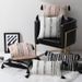Home Furniture Chenille Yarn Dyed Jacquard Striped Geometric Tassel Pillow Pillowcase In Multiple Sizes_maomaolike.com