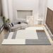 Living Room Rug,Large Rug,Oversized, Gold Leaves Design,Bedroom Rug,Soft And Thick, Machine Washable, Thickened Rug, Bedside Rug,Decorative Indoor Rug_maomaolike.com