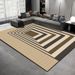 Living Room Rug,Large Rug,Oversized, Gold Leaves Design,Bedroom Rug,Soft And Thick, Machine Washable, Thickened Rug, Bedside Rug,Decorative Indoor Rug_maomaolike.com