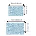 Bathroom Mat Toilet Mat Shower Mat Entrance Rug Absorbent Non-Slip Mat Soft Quick-Dry Machine Washable_maomaolike.com