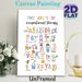 Occupational Therapy ABCs Painting Poster, Colorful Illustrated Alphabet-style Poster, Informative Educational Reference Suitable For Therapy Clinics_maomaolike.com