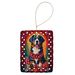 Bernese Mountain Dog Holiday Christmas Porcelain Ornament Christmas Tree Hanging Decorations For Home Christmas Holiday, Rectangle, Gift, Multicolor_maomaolike.com