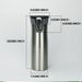 1pc Stainless Steel Vacuum-Car Thermal Coffee SUS 304 Inside Material, Insulated Travel Mug With Spill-Proof Lid_maomaolike.com
