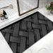 Bathroom Mat Toilet Mat Shower Mat Entrance Rug Absorbent Non-Slip Mat Soft Quick-Dry Machine Washable_maomaolike.com