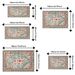 Small, Washable, Non-slip Rugs Suitable For Entryways, Kitchens, Laundry Rooms, Beside The Bed In Bedrooms, And Living Rooms. Machine-washable Rugs._maomaolike.com