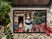 Sheltie Cozy Christmas Doormat Front Door Mat Indoor Outdoor Rugs For Entryway, Non Slip Washable Low Pile, 24H X 36W_maomaolike.com