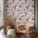 Soft Floral Wallpaper – Peel & Stick Removable Waterproof Wall Decor For Bedroom Living Room_maomaolike.com