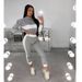 Women's Clothing Long Sleeve Fashion Casual Suit Color Matching Style _maomaolike.com